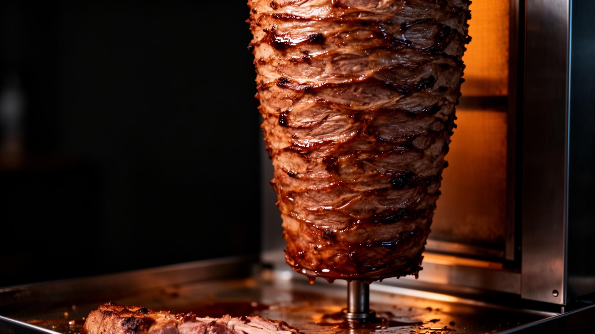 Doner spit van Saray Doner Kebab Genk